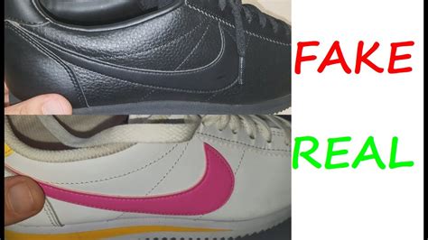 nike cortez real vs fake|nike cortez counterfeit shoes.